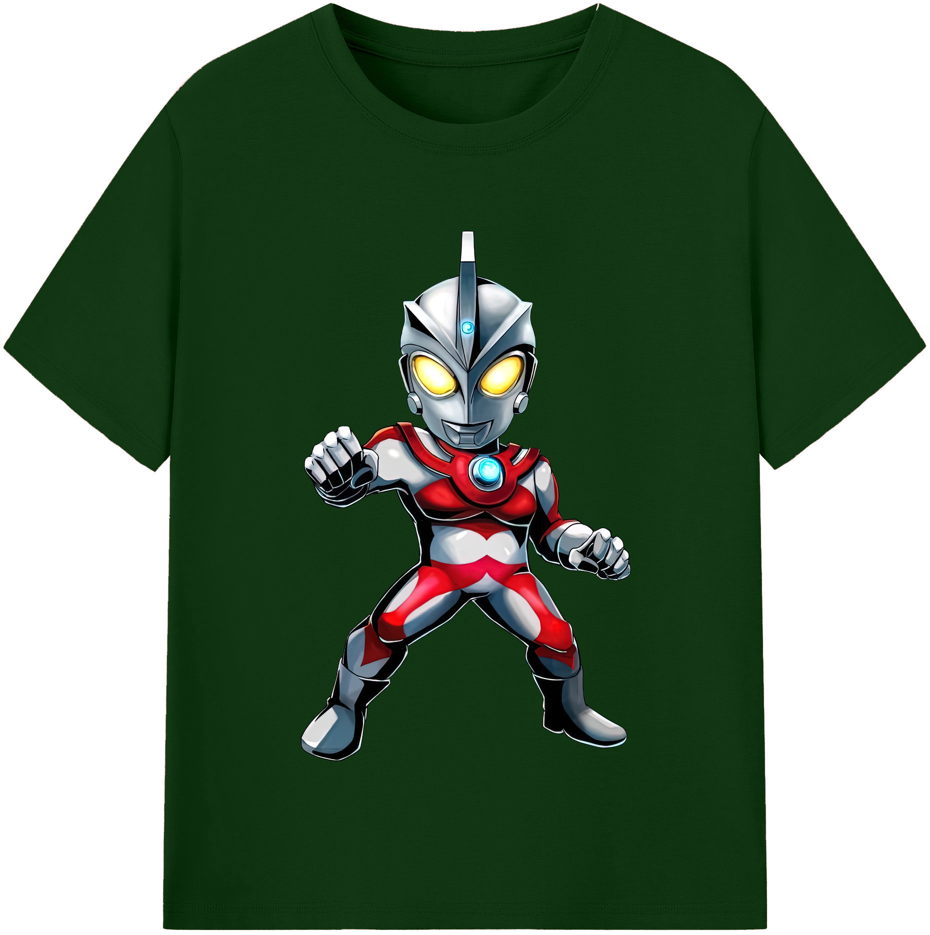 （画像用） ウルトラマン Ultraman 綿100％半袖Tシャツ（フロントプリント）